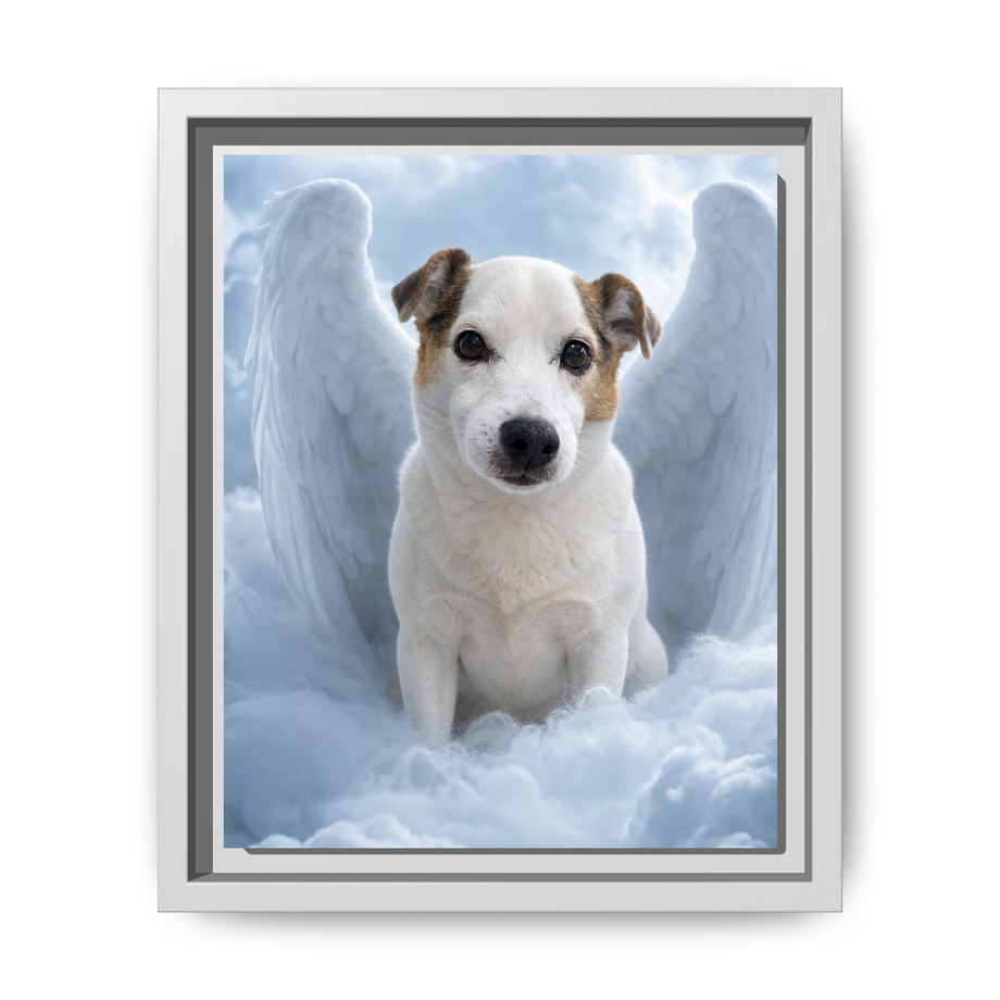Framed 8x10 White front