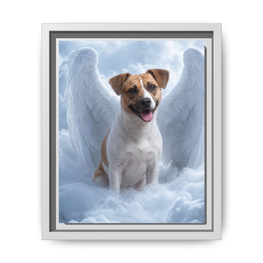 Framed 8x10 White front