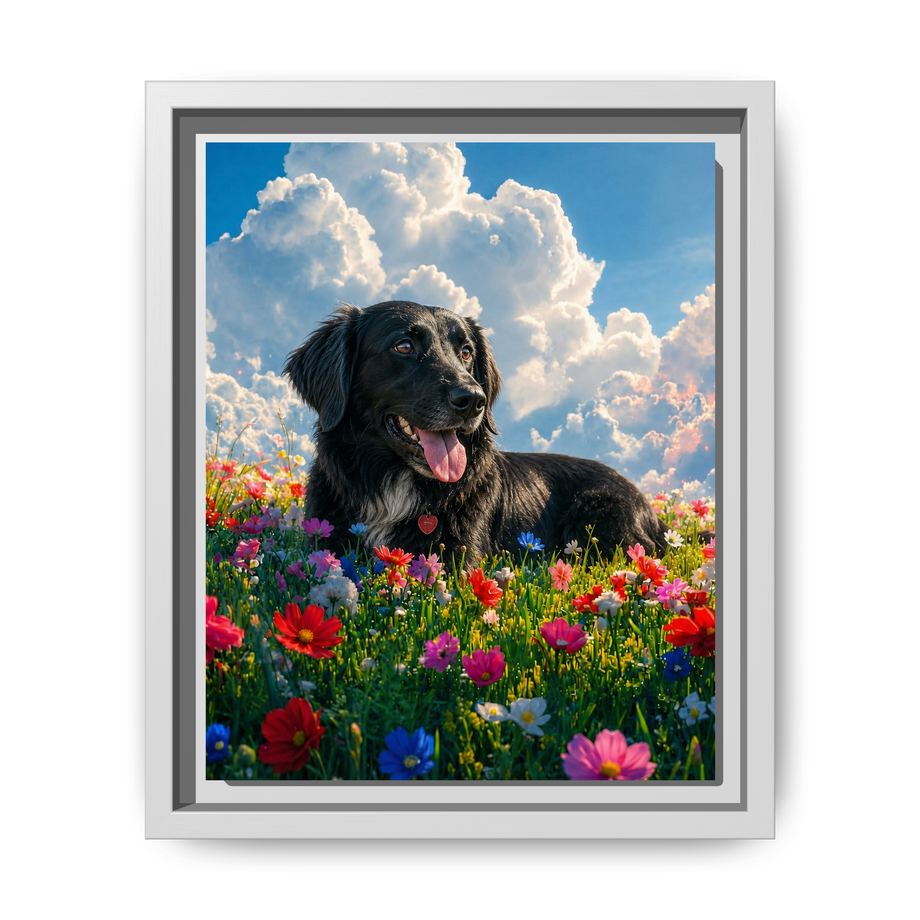 Framed 8x10 White front