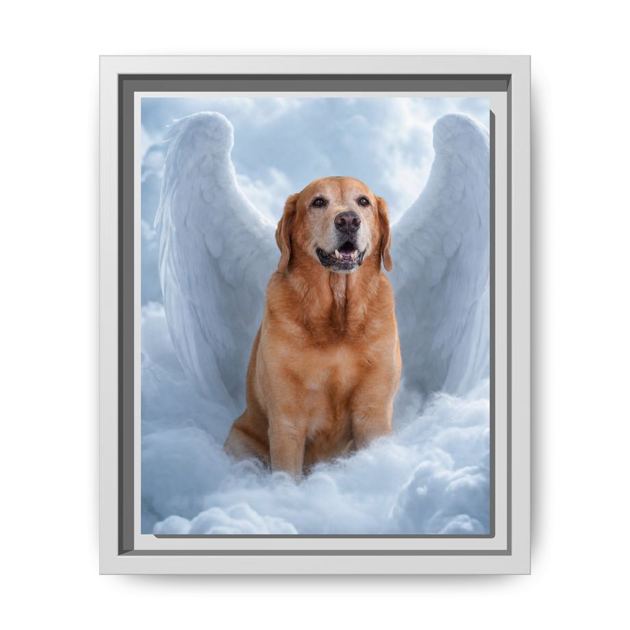Framed 8x10 White front