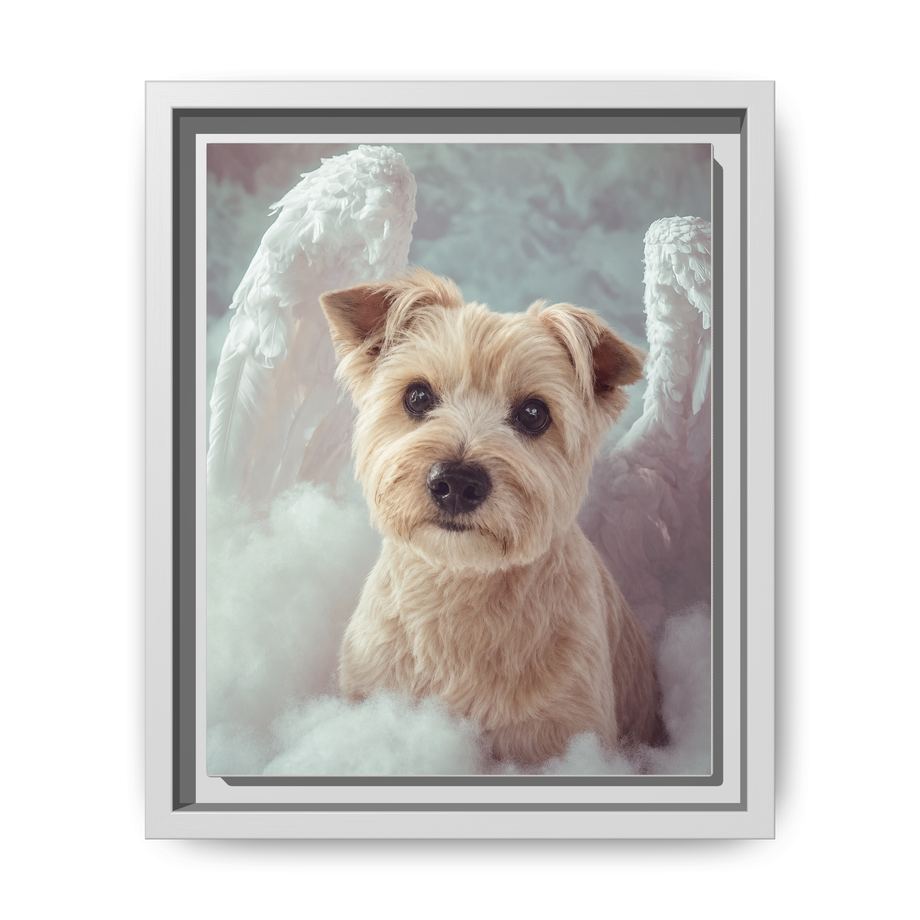 Framed 8x10 White front