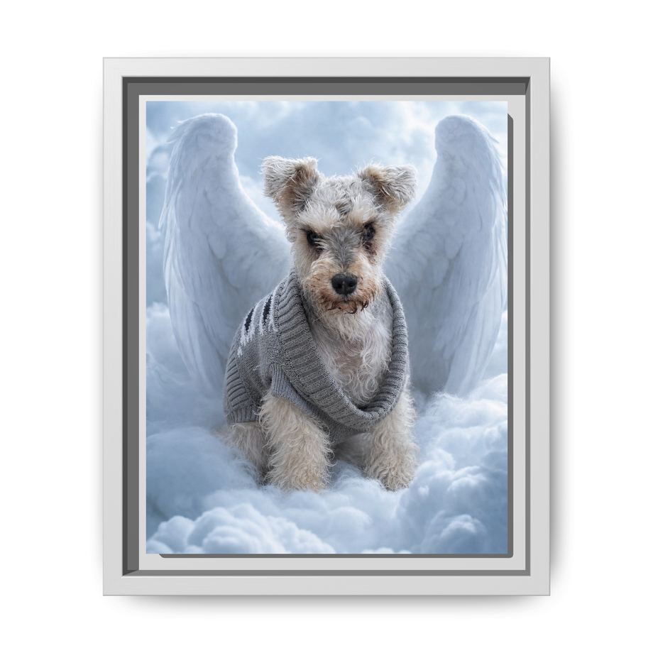 Framed 8x10 White front
