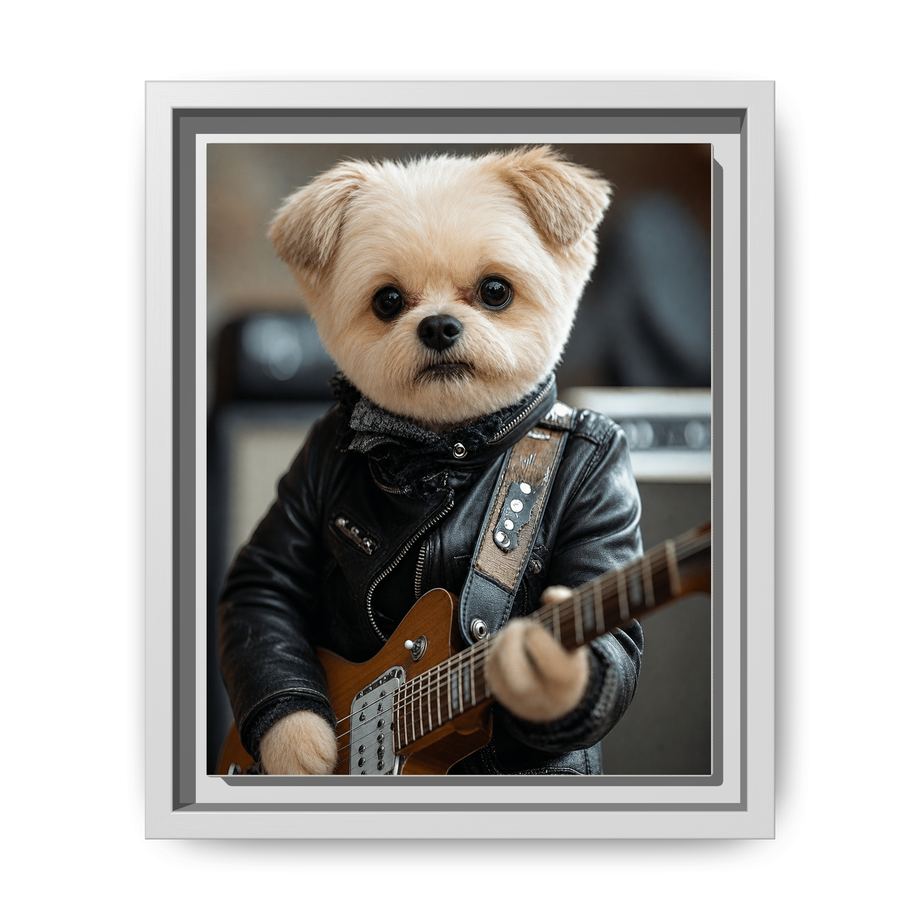 Framed 8x10 White front
