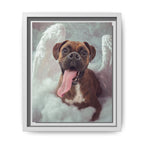 Framed 8x10 White front
