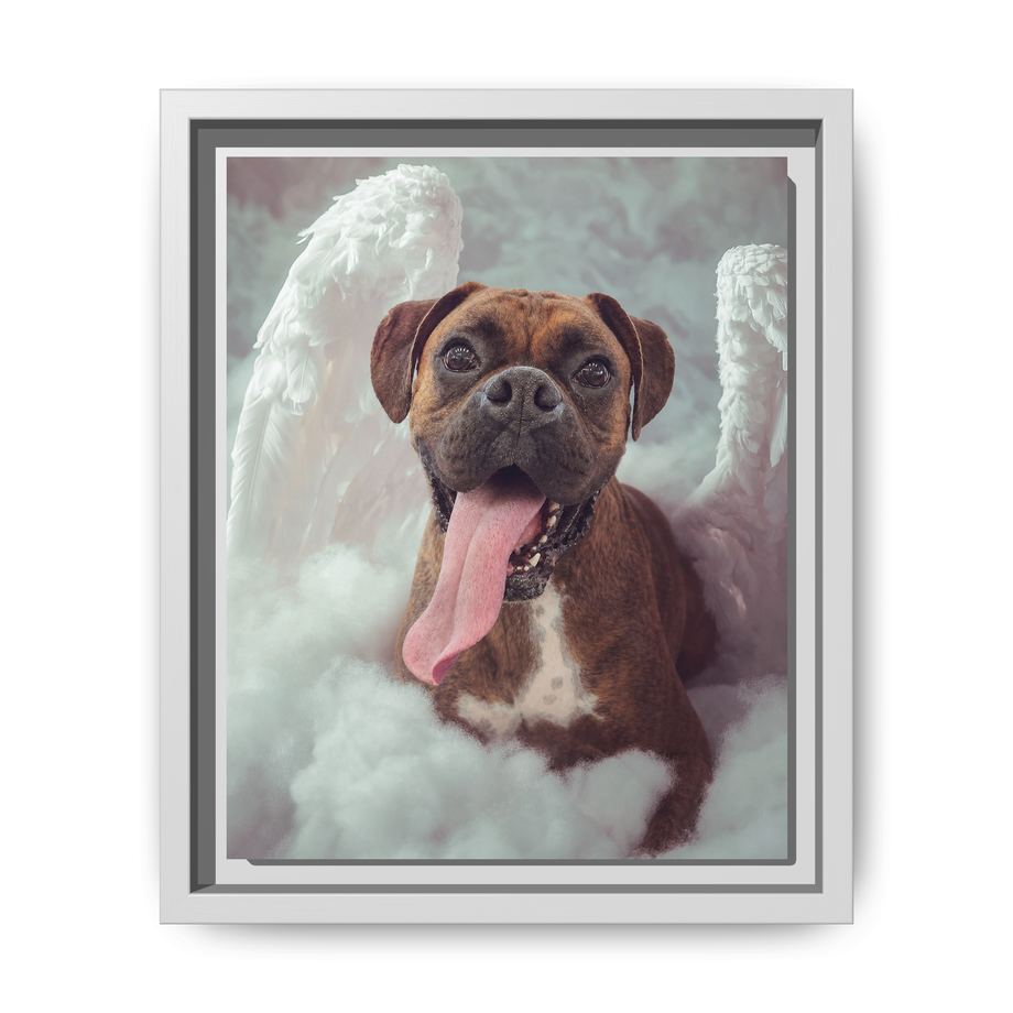 Framed 8x10 White front