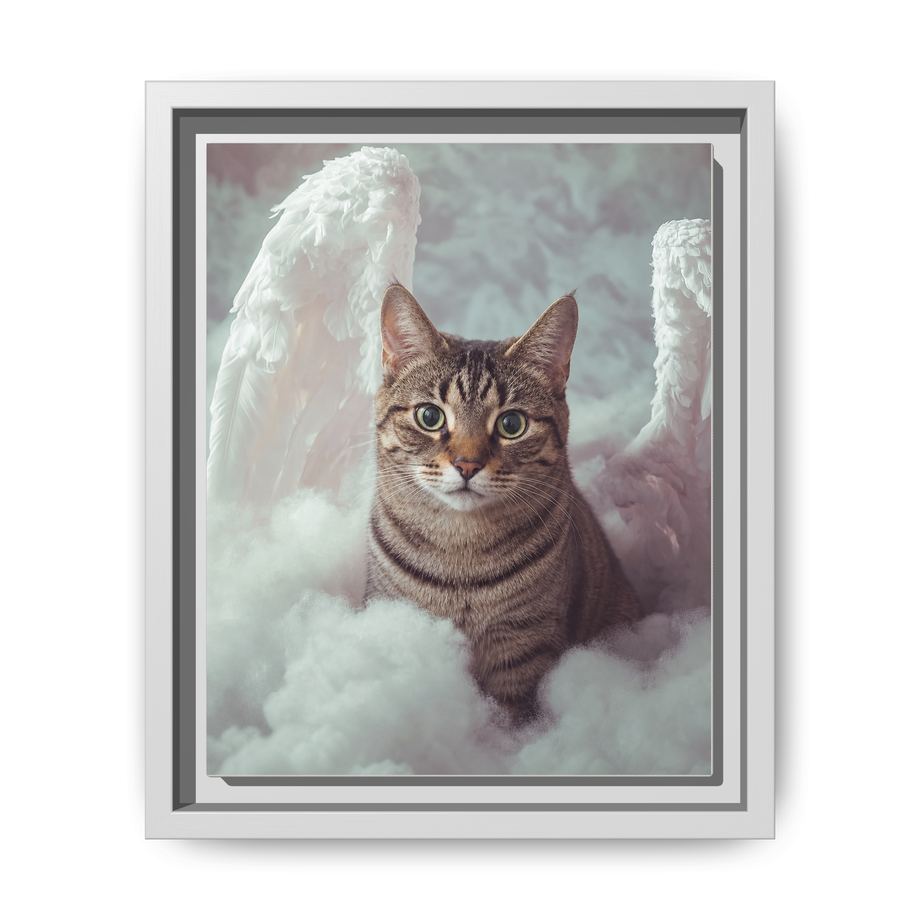 Framed 8x10 White front