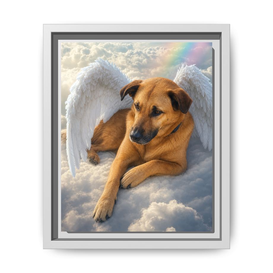 Framed 8x10 White front