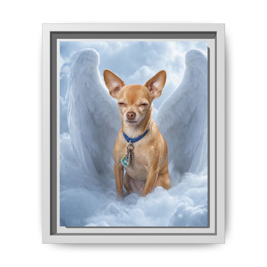 Framed 8x10 White front