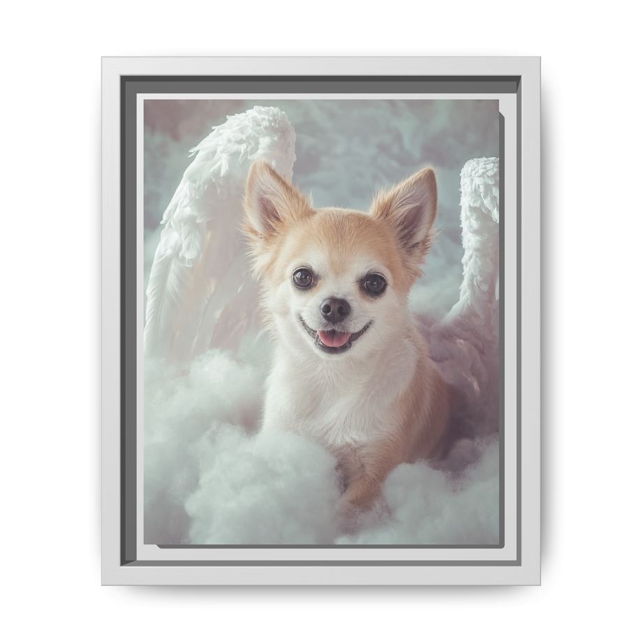 Framed 8x10 White front