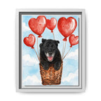 Framed 8x10 White front
