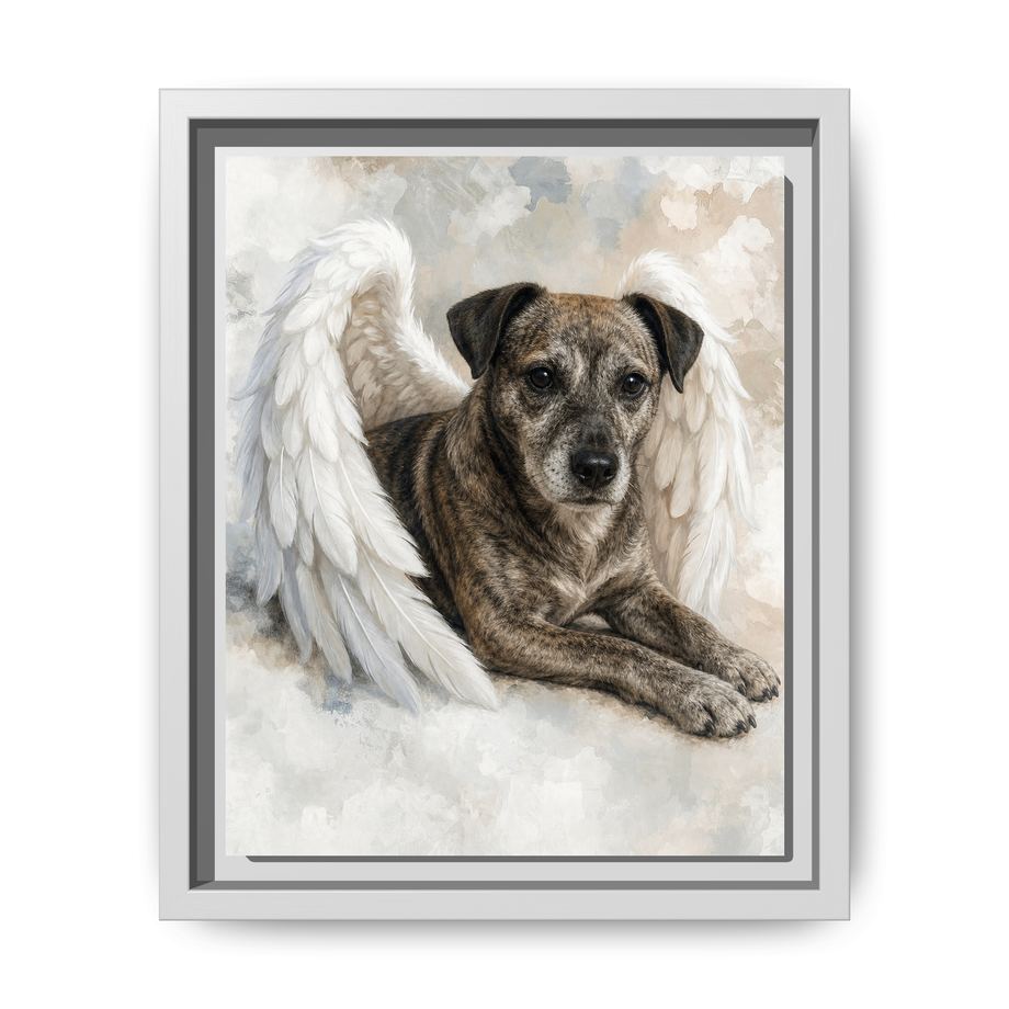Framed 8x10 White front