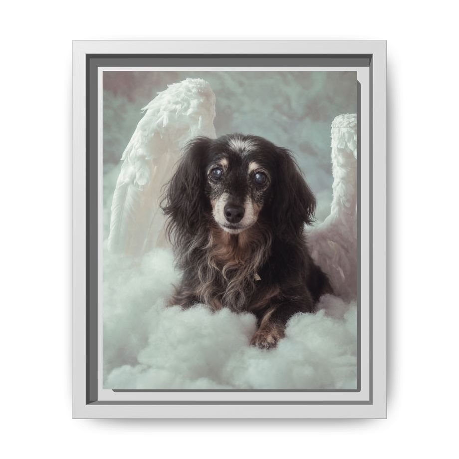 Framed 8x10 White front