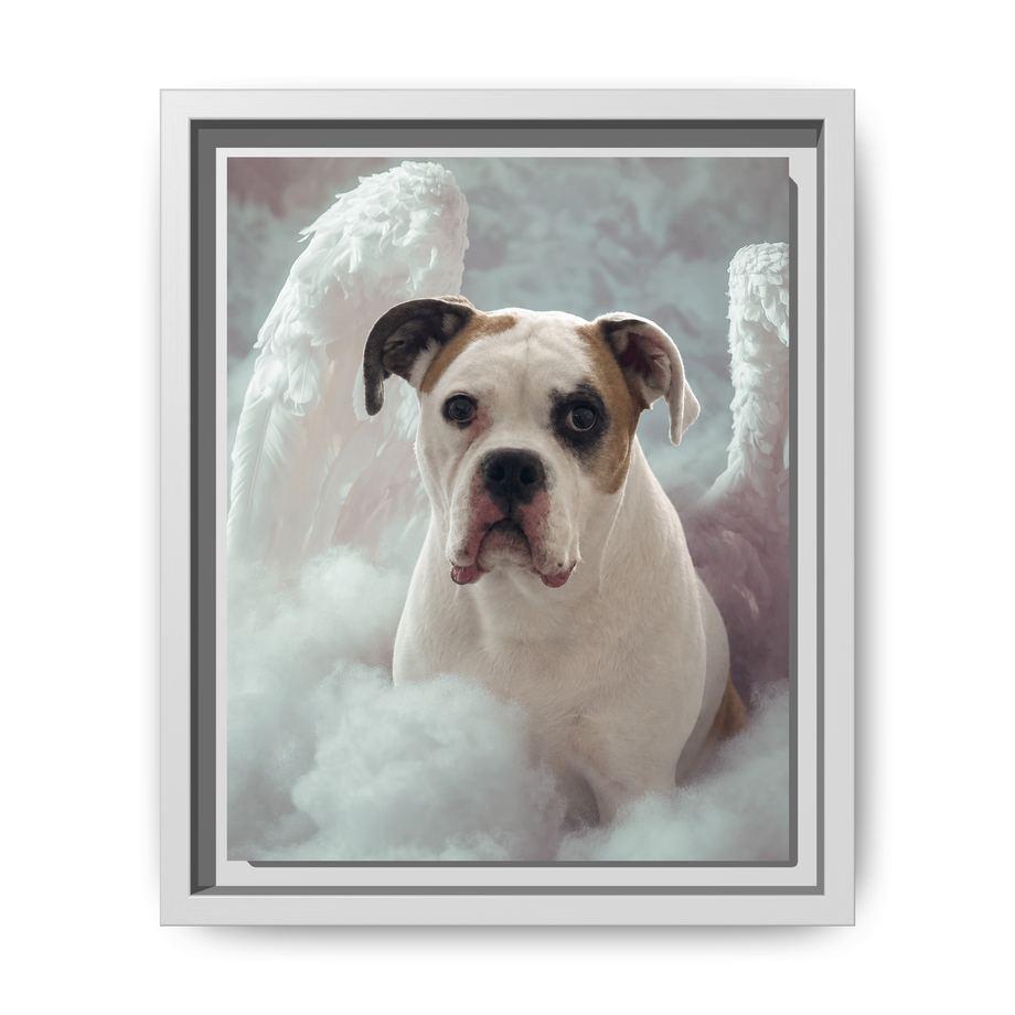 Framed 8x10 White front