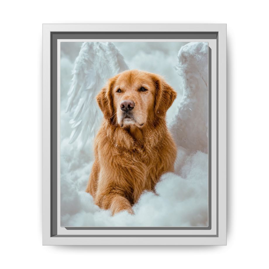 Framed 8x10 White front