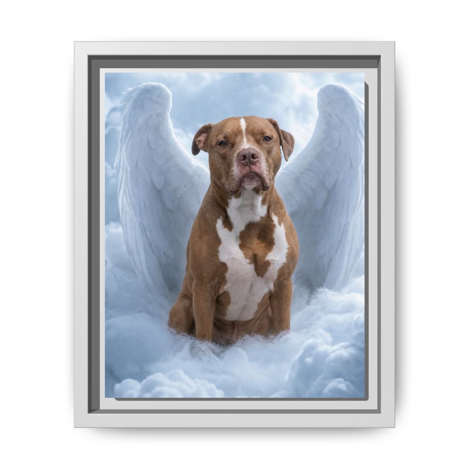 Framed 8x10 White front