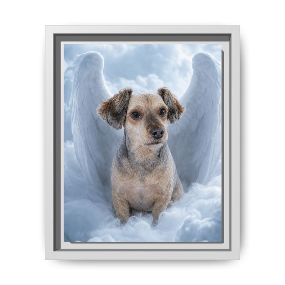 Framed 8x10 White front