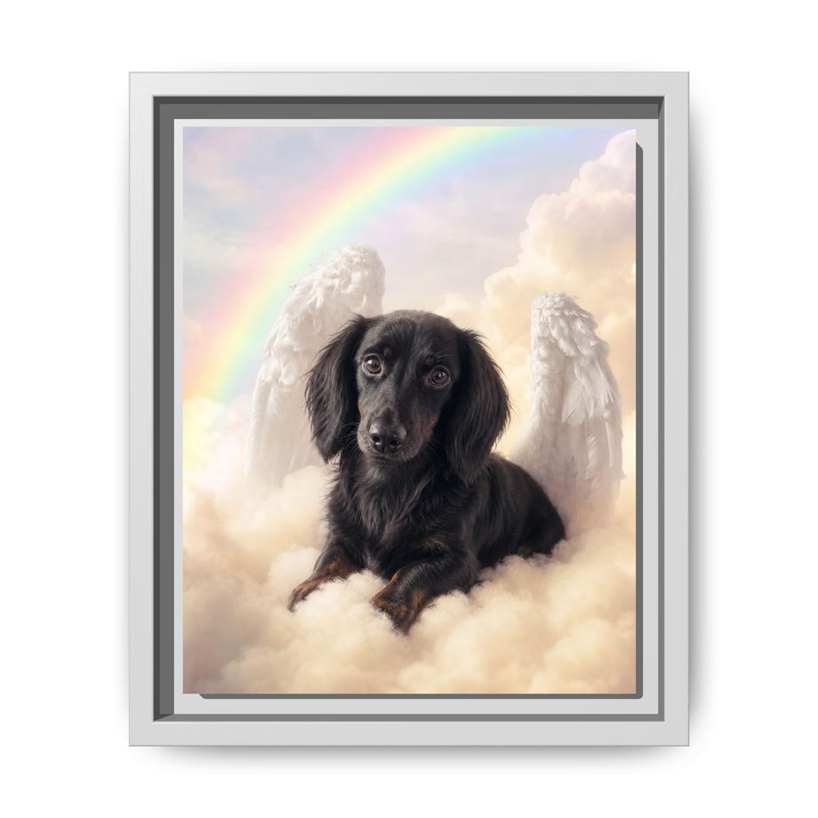 Framed 8x10 White front
