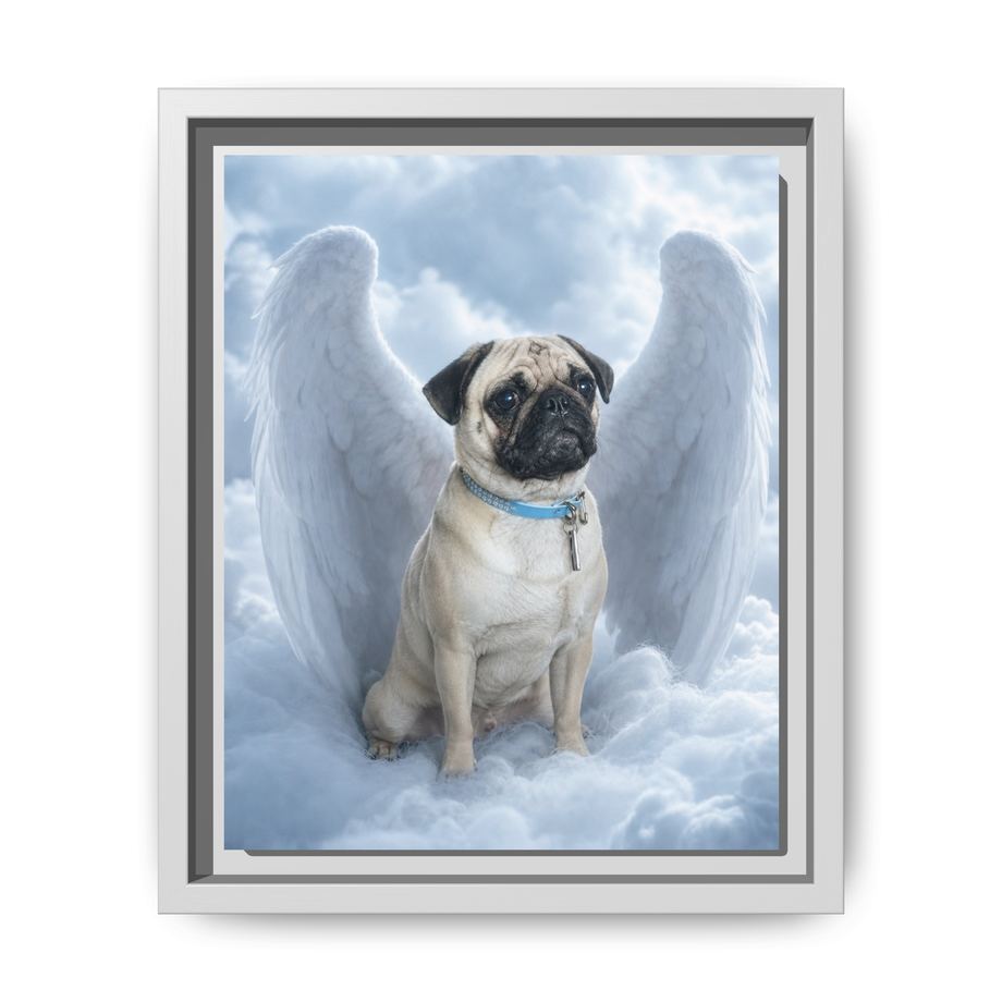 Framed 8x10 White front