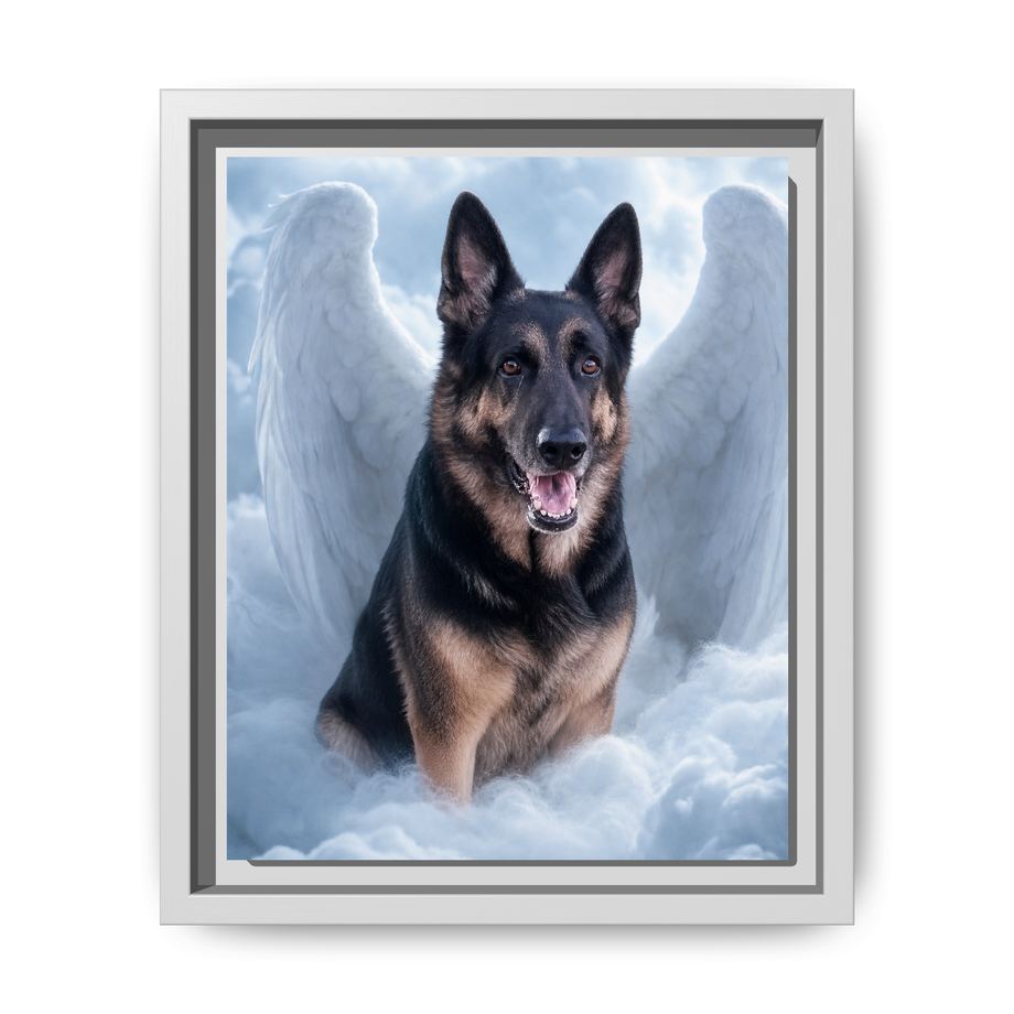 Framed 8x10 White front