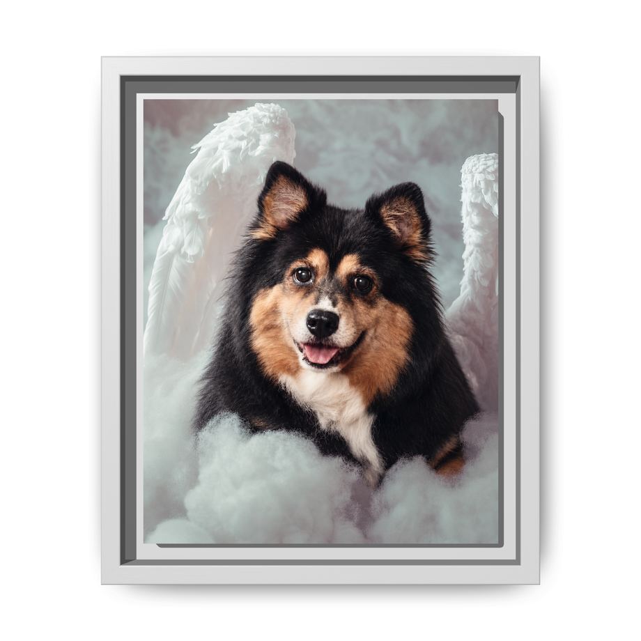 Framed 8x10 White front