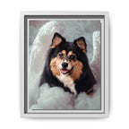 Framed 8x10 White front