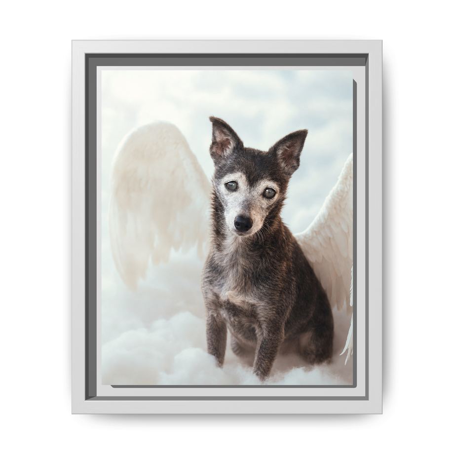 Framed 8x10 White front