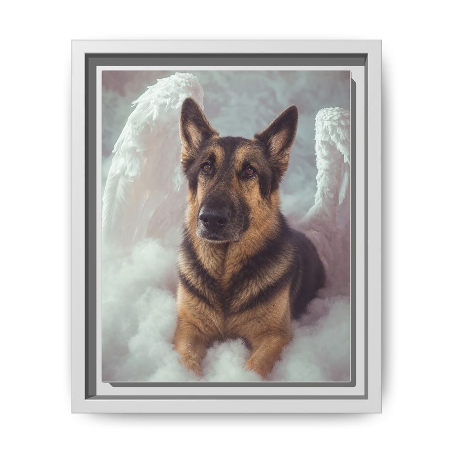 Framed 8x10 White front