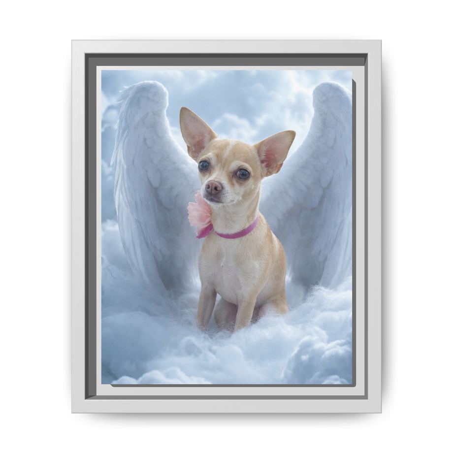 Framed 8x10 White front