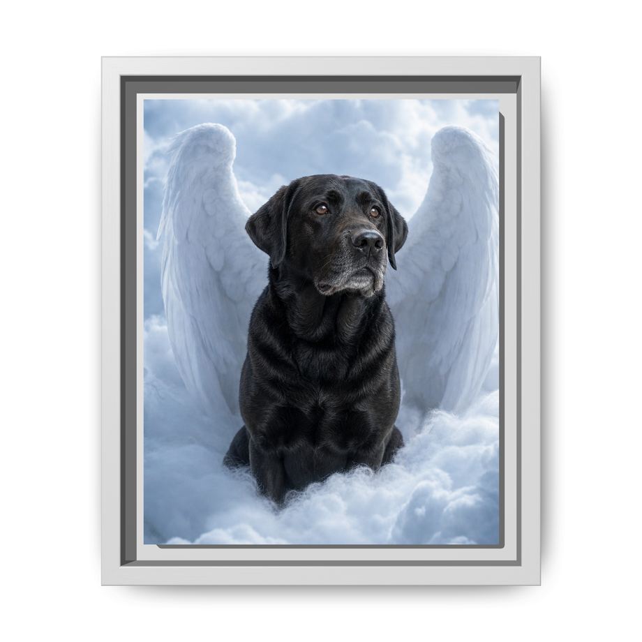 Framed 8x10 White front