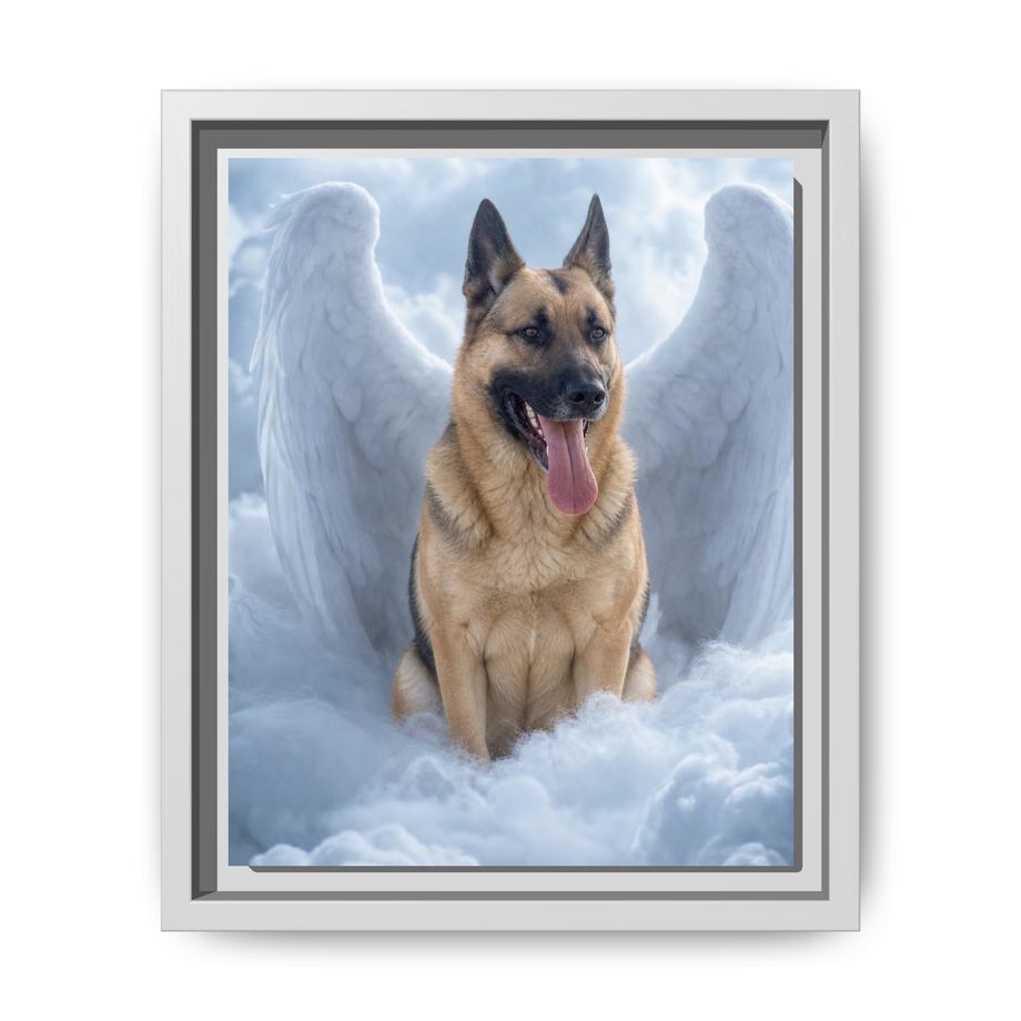 Framed 8x10 White front