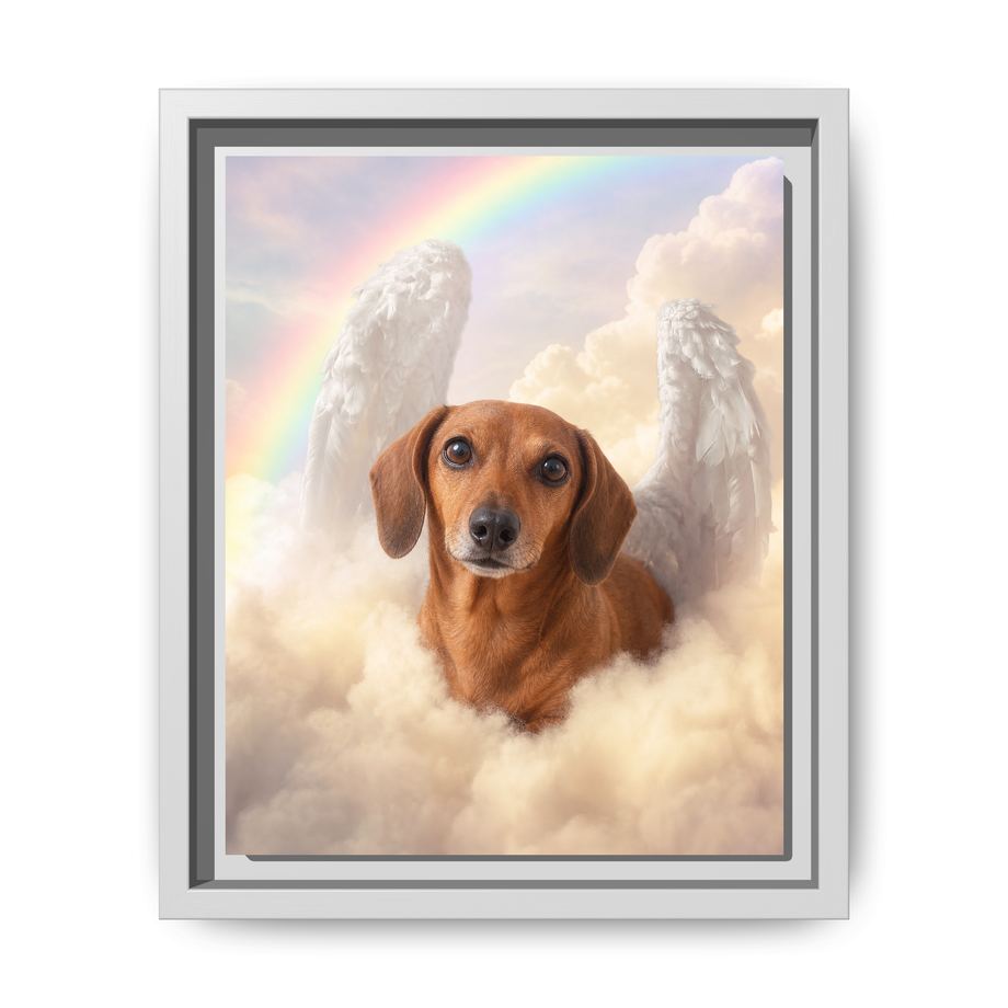 Framed 8x10 White front