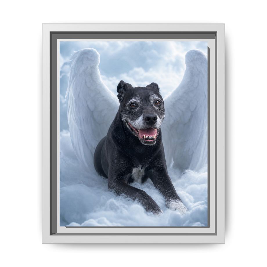 Framed 8x10 White front