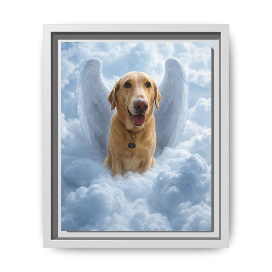 Framed 8x10 White front