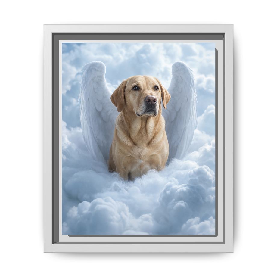 Framed 8x10 White front