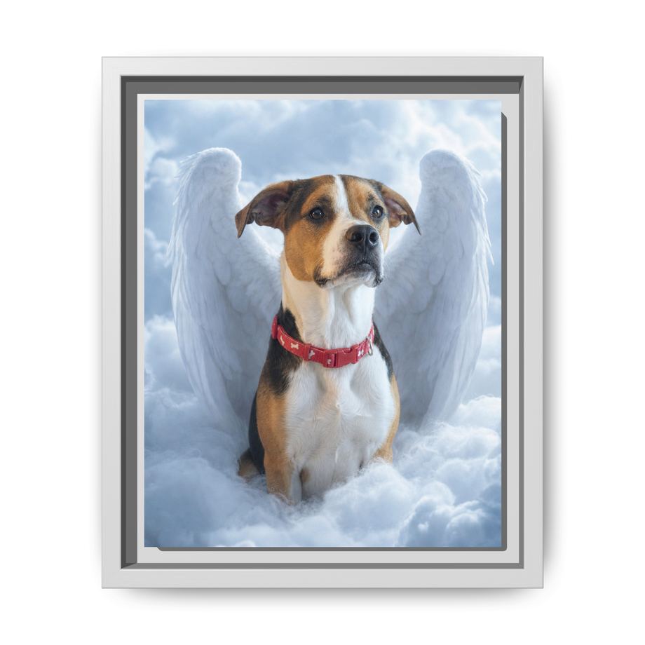 Framed 8x10 White front