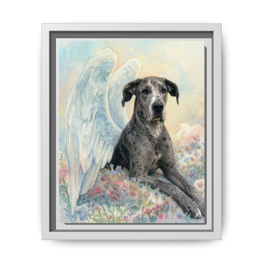 Framed 8x10 White front