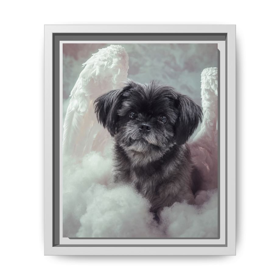 Framed 8x10 White front