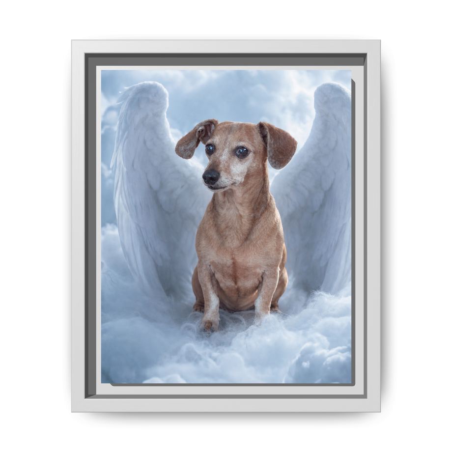 Framed 8x10 White front