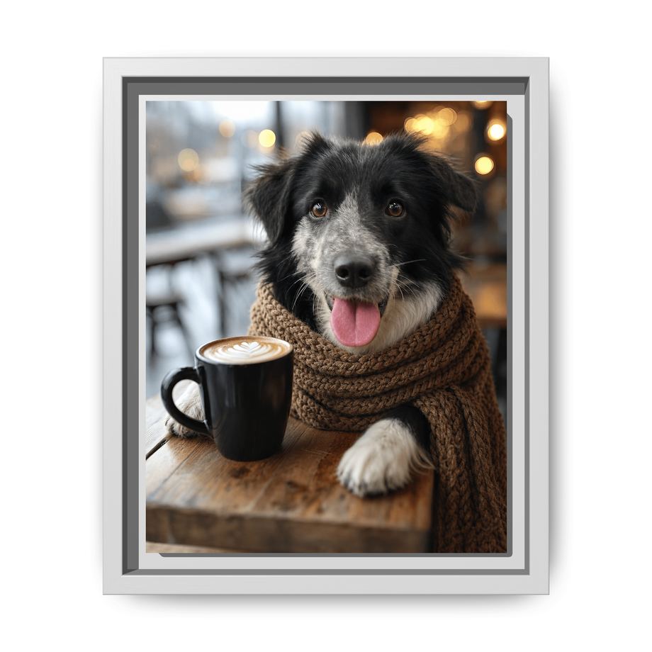 Framed 8x10 White front