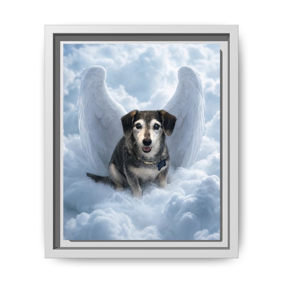 Framed 8x10 White front
