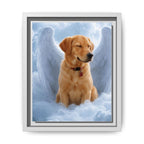 Framed 8x10 White front