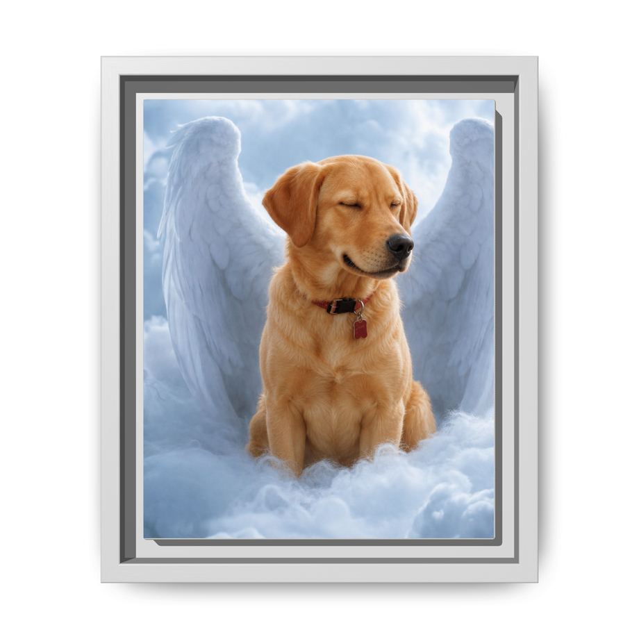 Framed 8x10 White front