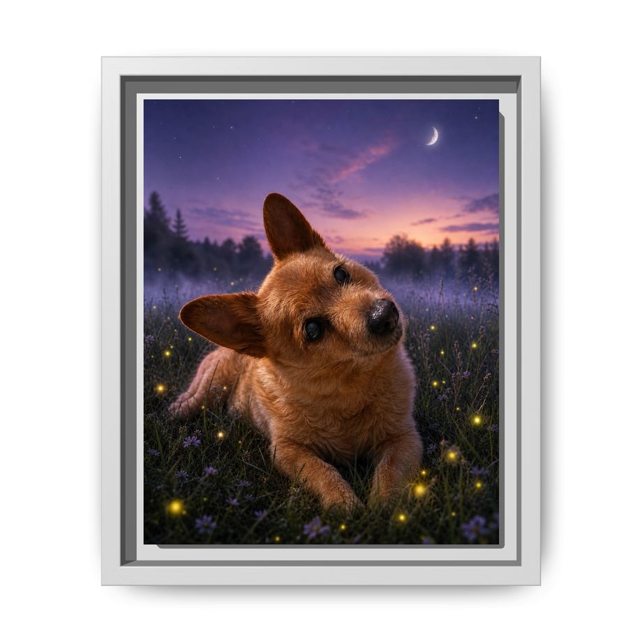 Framed 8x10 White front
