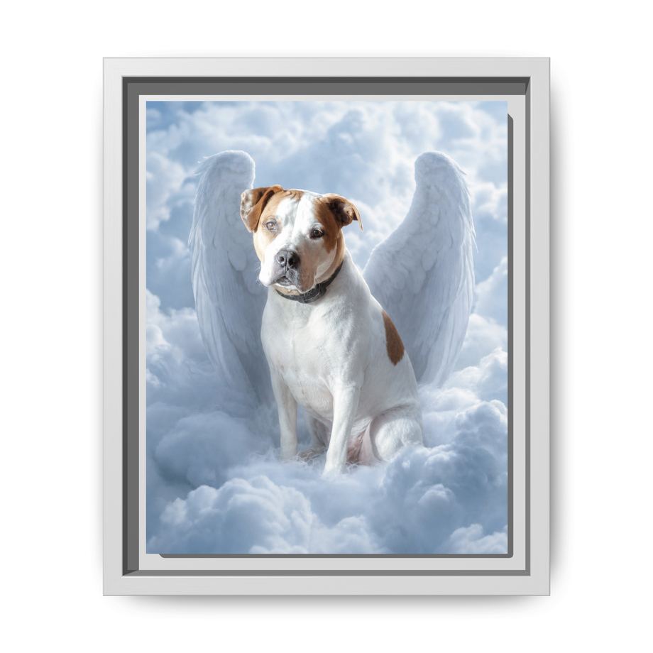 Framed 8x10 White front