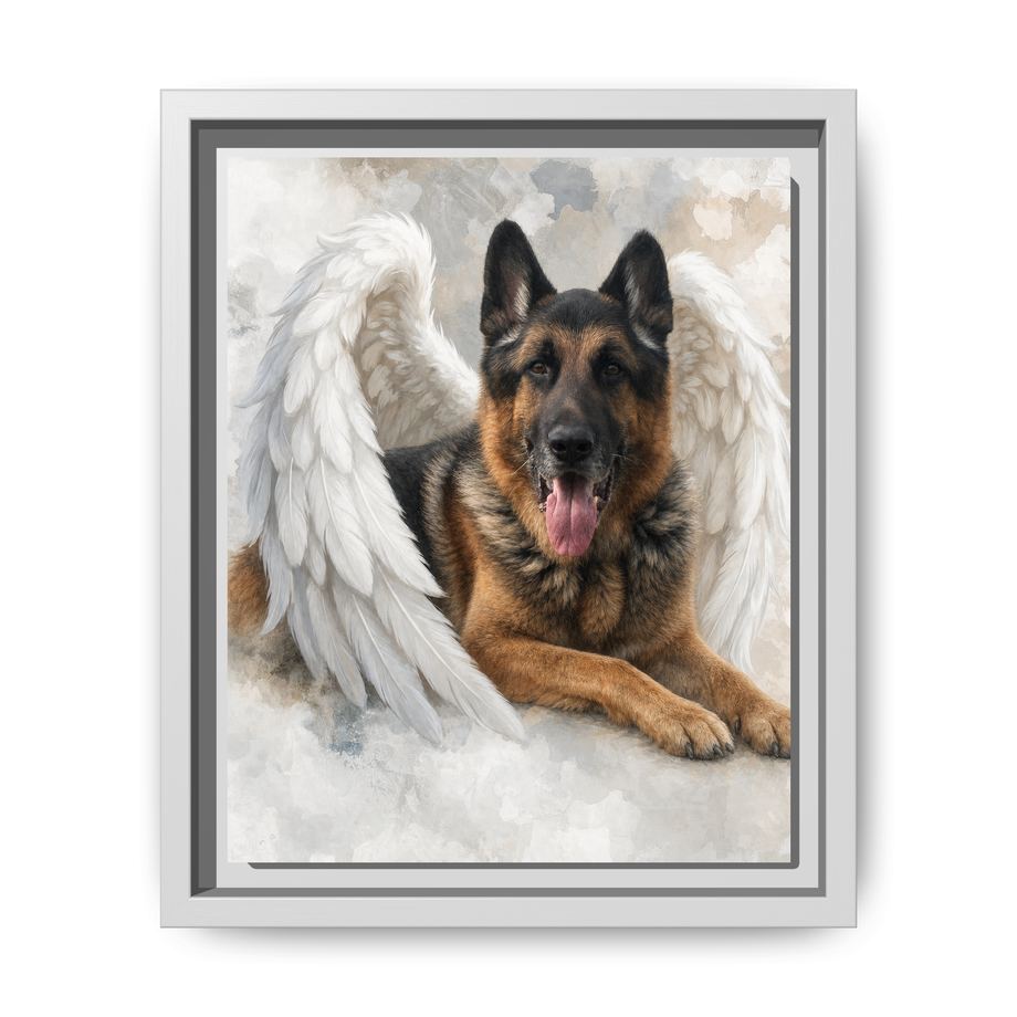Framed 8x10 White front