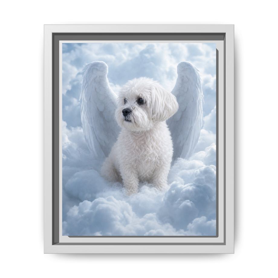 Framed 8x10 White front