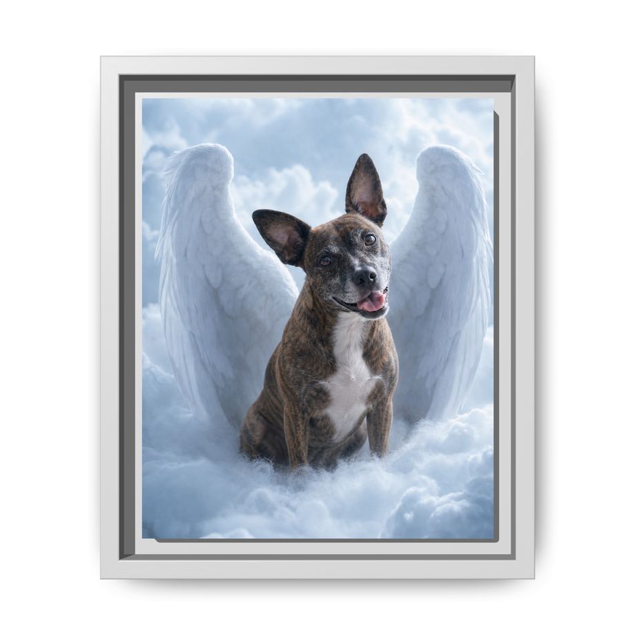 Framed 8x10 White front