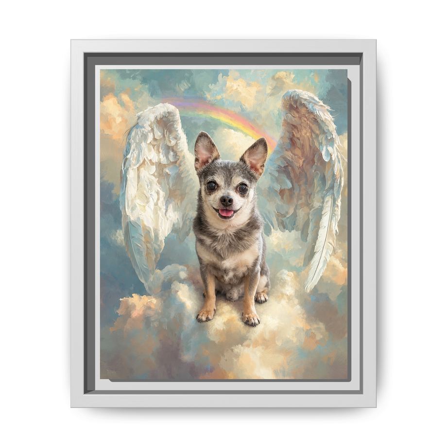 Framed 8x10 White front