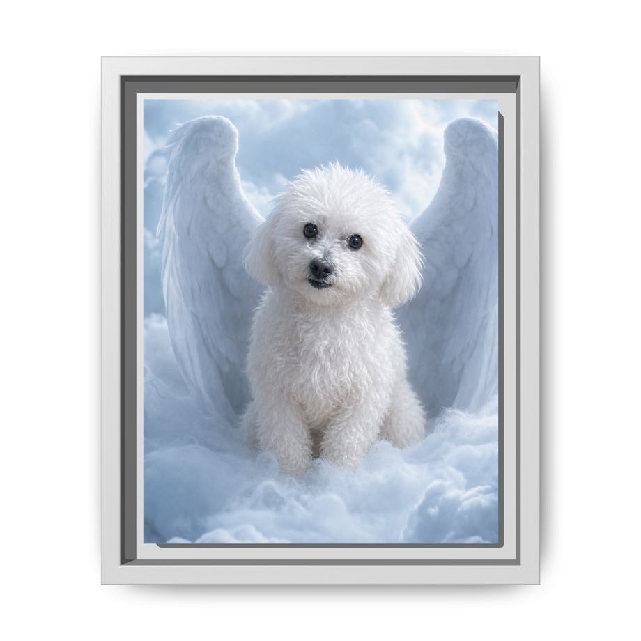 Framed 8x10 White front