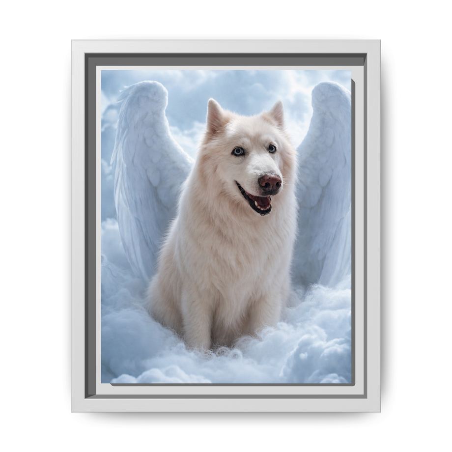 Framed 8x10 White front